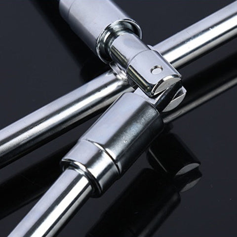 مفتاح قابل للطي لصواميل العجلات – مدمج وعملي