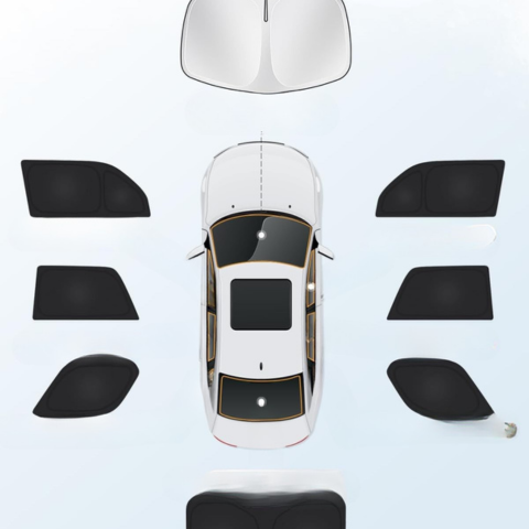 Op maat gemaakte zonnescherm voor Toyota 4Runner 2010-2024 – Maximale interne bescherming