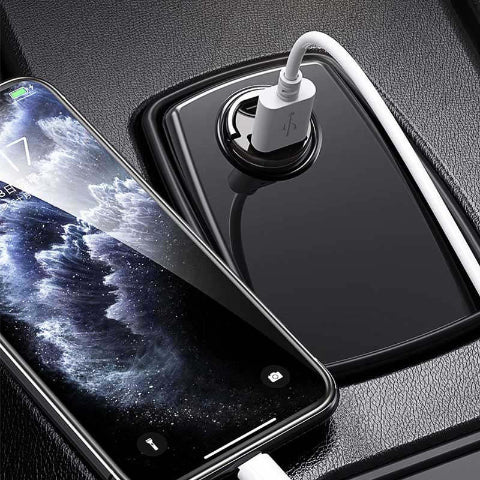 Adaptor Încărcător Auto USB – Priză Compactă pentru Bricheta