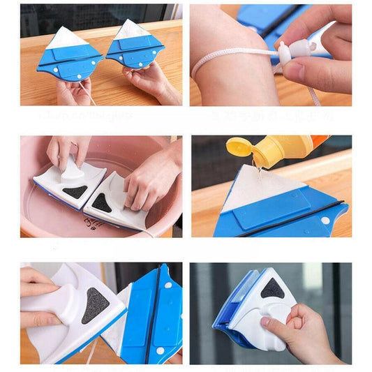 Magnetický čistič okien pre auto