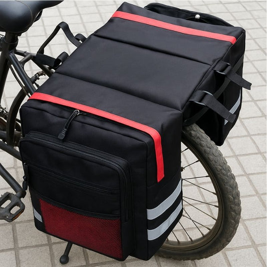 Rear Panniers For Bicycle — Travel Comfort & High Load Capacity