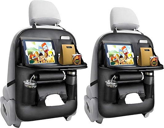 Auton takaistuimen järjestäjä taitettavalla pöydällä — Helppo asentaa ja kestävä