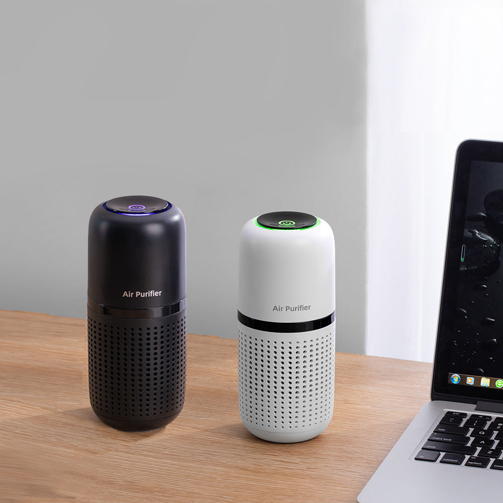 Draagbare Luchtreiniger voor Auto – Stille Ionisator & Oplaadbaar via USB