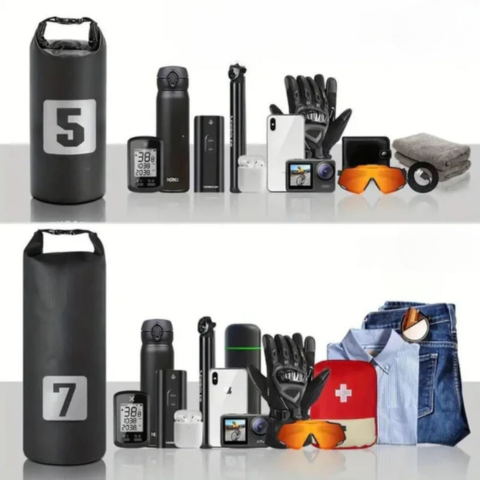 Vattentäta främre cykelväskor - kompakt och stor kapacitet