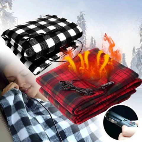 12V Heated Car Blanket — Comfort and Warmth in Winter