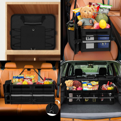 Auto Koffer Organisator Met Koeltas — Comfort En Organisatie