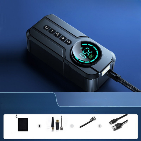 Draagbare Luchtcompressor – Hoge Precisie LED-display