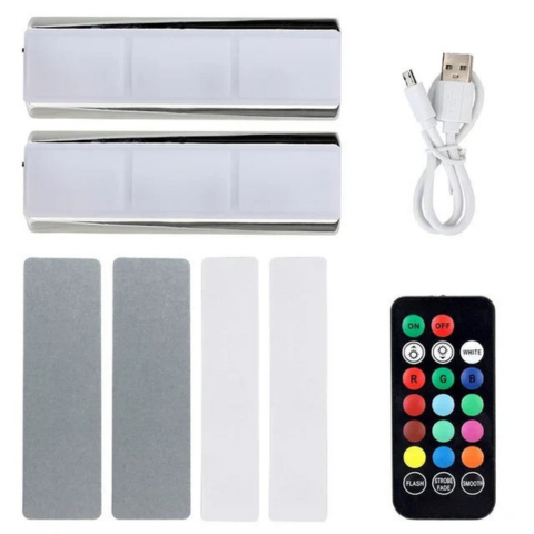 إضاءة LED داخل السيارة - تركيب سهل وبدون أسلاك