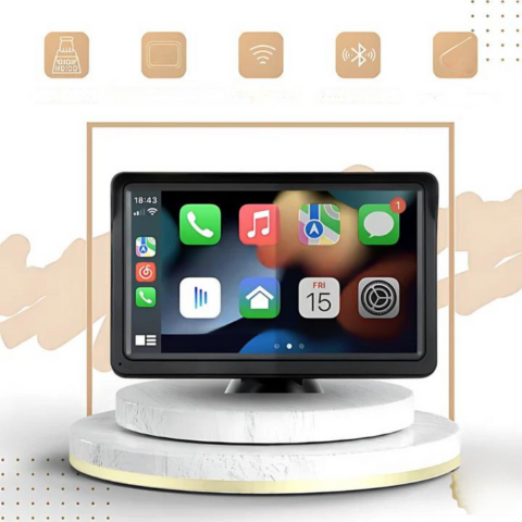 カー・マルチメディア・システム - HDスクリーン&ワイヤレスCarPlay