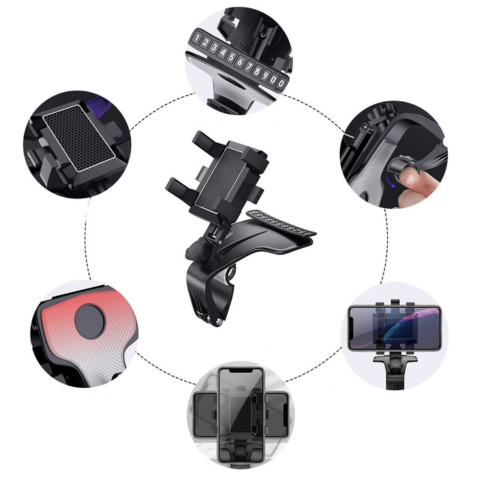 Support Telefono Auto — Antiscivolo e Sicuro