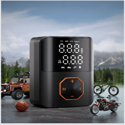 Compressore d'aria portatile — Gonfiatore senza fili rapido e potente