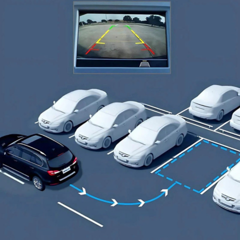 Telecamera di sorveglianza auto – Per manovre semplici e autonome