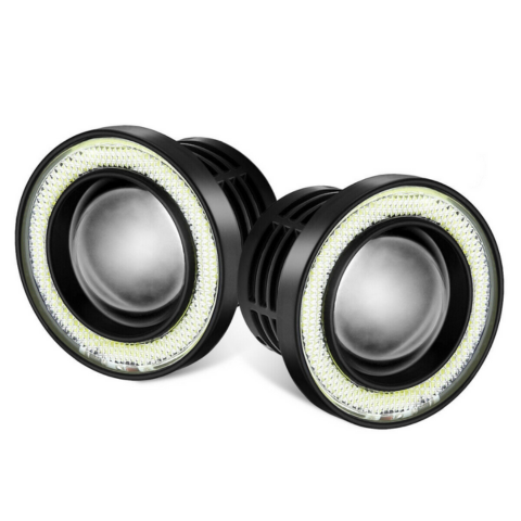 Frontlys med LED til bil — Kraftig vanntett belysning