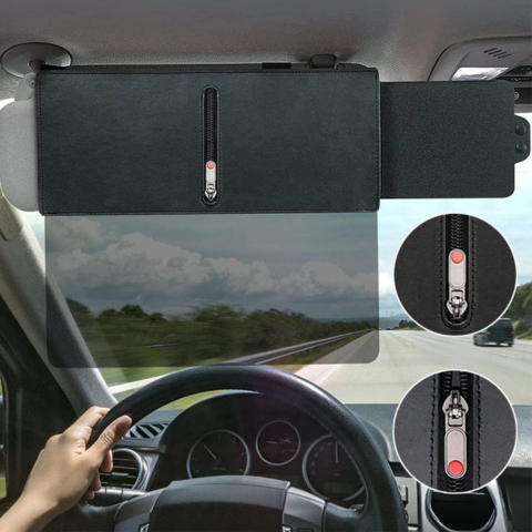 Osłona przeciwsłoneczna do samochodu — Ochrona przed oślepieniem