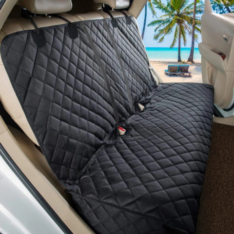 Funda de Asiento de Coche para Perro – Limpieza y Confort Asegurados