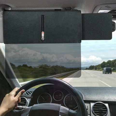 Car Sunshade Extension — Anti-Glare Protection