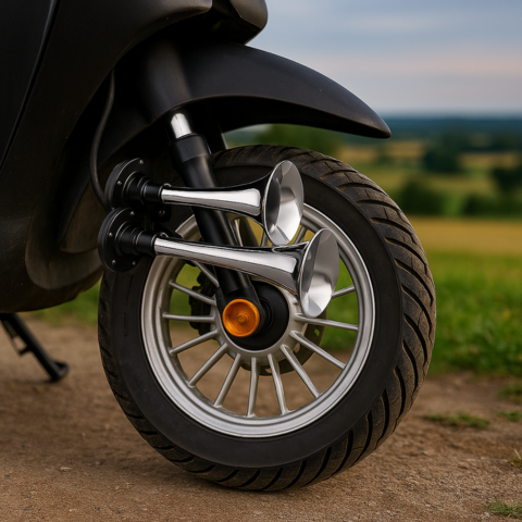 Claxon Universal — Ideal para Auto, Moto y Camión