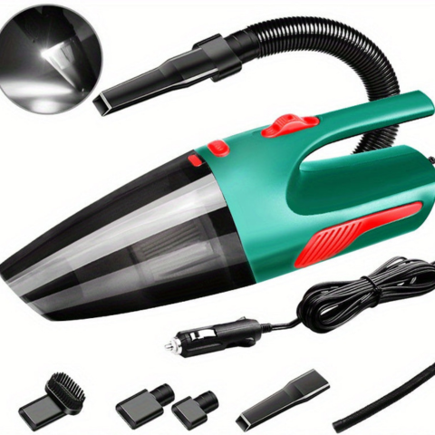Erős Hordozható Autóporszívó — Gyors Tisztítás és Kényelmes Használat a Mindennapokban