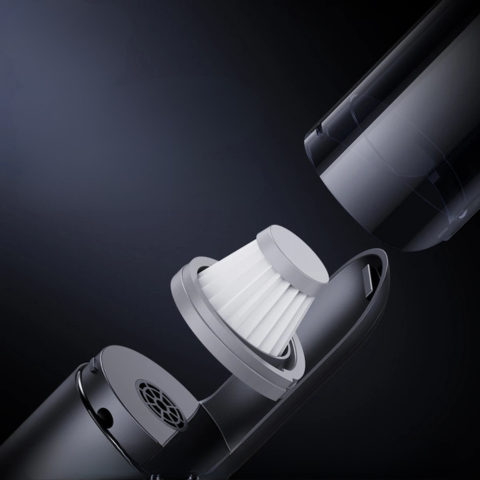 Aspiradora de Coche Inalámbrica — Succión 4000Pa Para Una Limpieza Práctica