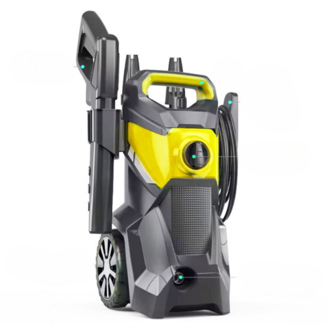 Højtryksrenser Elektrisk 2000W — Effektivitet Og Rensekraft