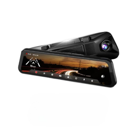 Caméra De Voiture HD Avec Écran Tactile — Dashcam HD 10 Pouces Pour Voiture
