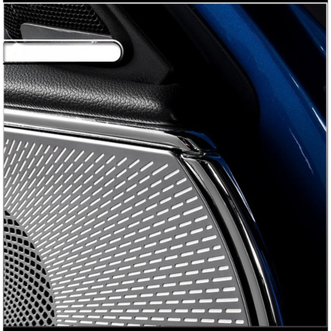 Abdeckungen für die Vorder- und Hintertür-Lautsprecher für Mini Cooper — Eleganter Schutz und Design
