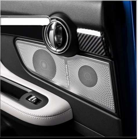 Abdeckungen für die Vorder- und Hintertür-Lautsprecher für Mini Cooper — Eleganter Schutz und Design