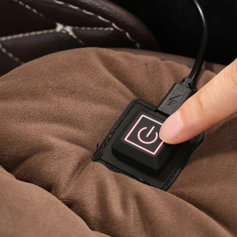 USB vyhřívaný polštář do auta — Okamžité pohodlí a teplo