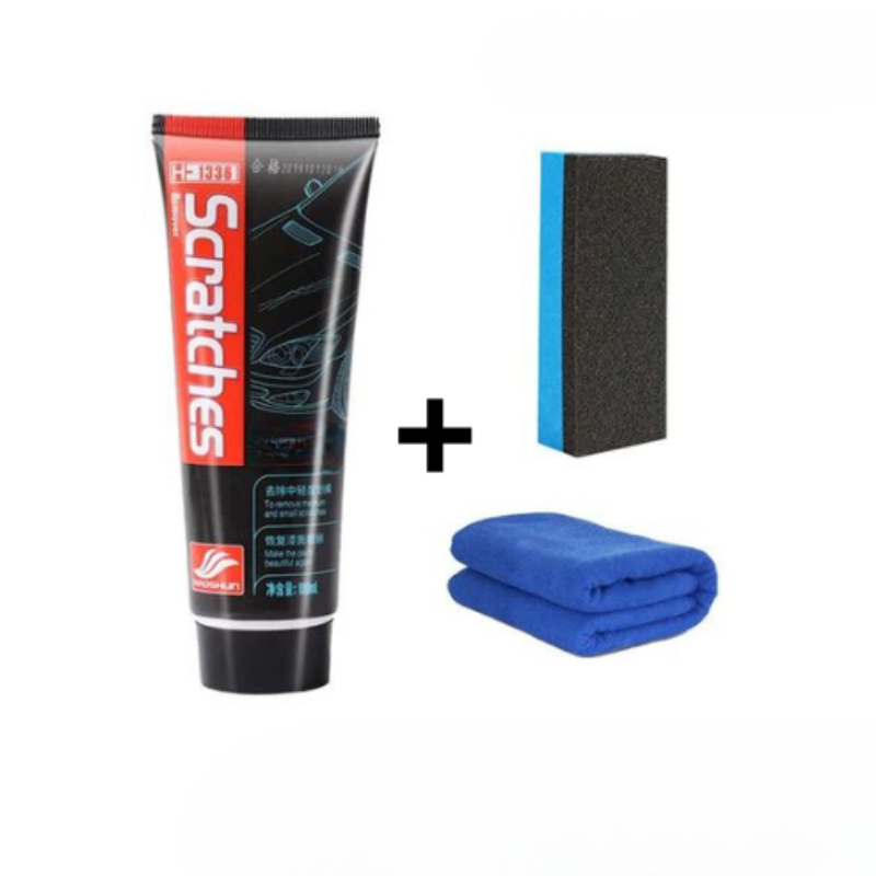 Scratch Remover Kit Car – Renovating Cream Paint + Applicator Pad