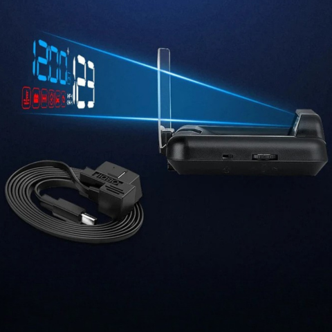 C500 OBD2 Head-Up Display - prehľadná obrazovka a jednoduchá inštalácia