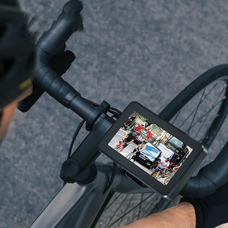 自転車用デジタルミラー — 交通安全の強化