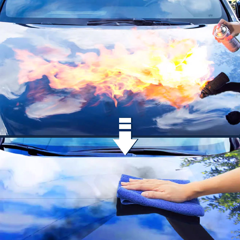 Poleringsspray – Spegeleffekt och hydrophobisk barriär 