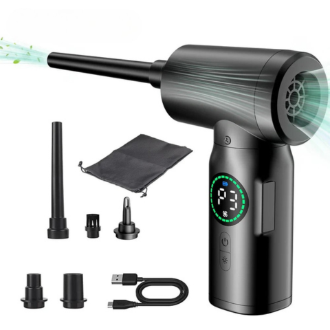Aspirapolvere Soffiatore 2-In-1 – Compatto e Ultra Potente 