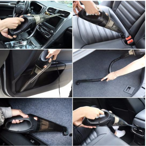 Přenosný auto vysavač – Rychlé a bez námahy čištění 