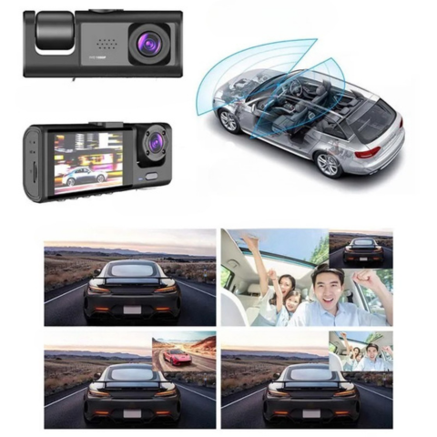 Dashcam Auto vorne und innen – Hochauflösende Aufnahme 