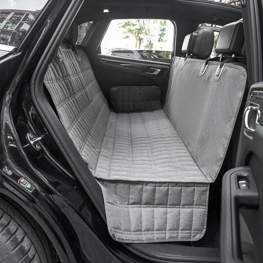 Hundesædeovertræk til bilen - komplet beskyttelse og nem montering