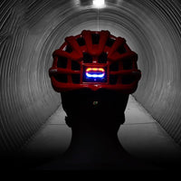 Intelligent cykelhjälm med LED-lampa — maximal säkerhet och synlighet 