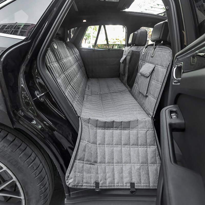 Bilsätesöverdrag för hund - komplett skydd och enkel installation