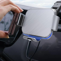Stöd Telefon Bil – Fäste Och Trådlös Laddning Inbyggd 