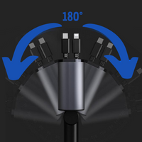 Rychlonabíječka do auta 12V – USB & Type-C s displejem 