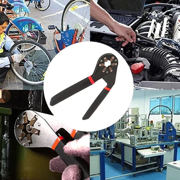 Multifunkční klíč s automatickým nastavením – speciální na mechanické opravy 