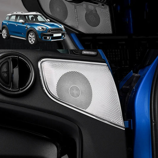 Osłony głośników drzwi przednich i tylnych do Mini Coopera — Ochrona i elegancki design 