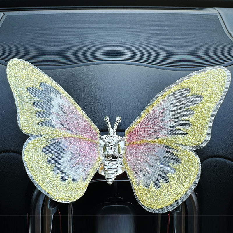 Clip de fragancia mariposa para coche – Elegancia y frescura a bordo 