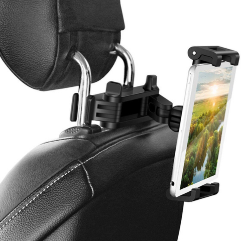 Support De Siège Auto Pour Téléphone Et Tablette — Idéal Pour Voyages Et Divertissement