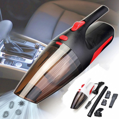 Přenosný automobilový vysavač – nabíjecí a univerzální 