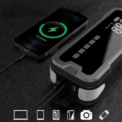 スマートカー スターター – ポータブルで多用途のバッテリー 
