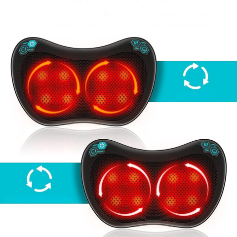 マッサージクッションヒーター — どこにいてもリラックス 