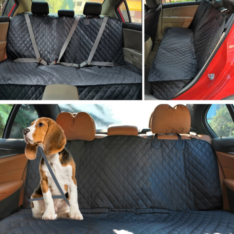犬用車のシートカバー - 清潔さと快適さが保証されています 