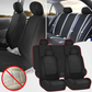 Set of 9 Car Seat Covers – Complete Interior Protection 
