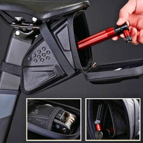 Sacoche De Selle Vélo - Kompakt og vandtæt